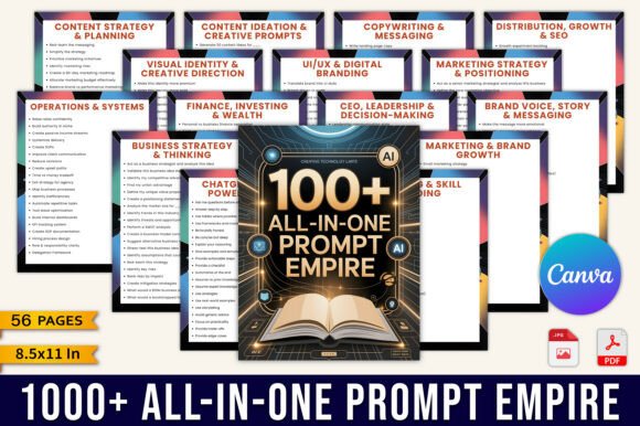 1000 All-in-One Prompt Empire