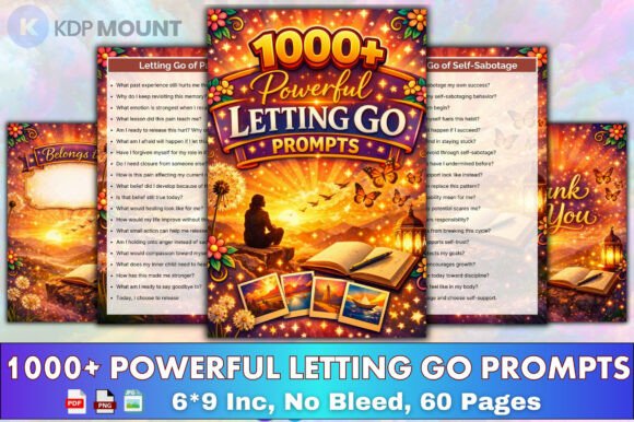 1000 Powerful Letting Go Prompts: A Practical Evaluation for Emotional Healing