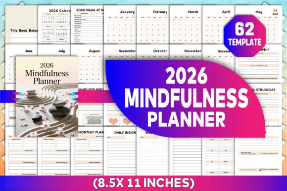 2026 Mindfulness Planner KDP: The Print-Ready Tool That Adapts to How You Actually Live