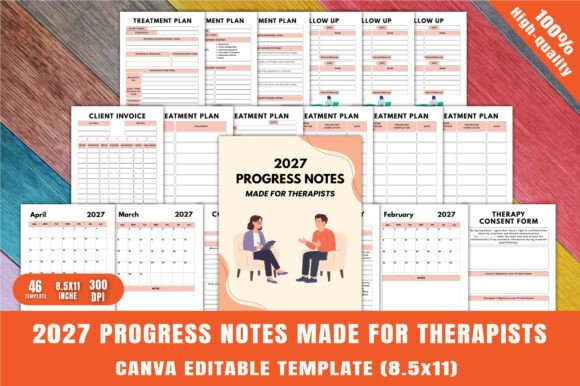 2026 Progress Notes for Therapists