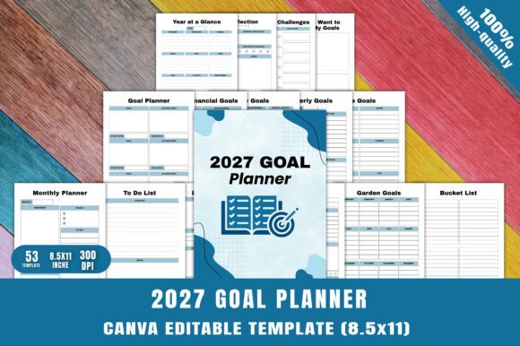 2027 Goal Planner: A Practical Tool for Intentional Planning