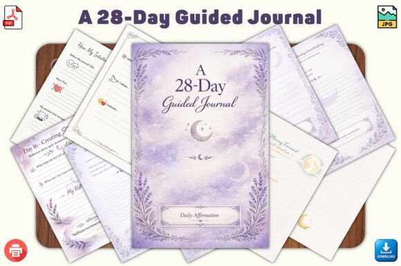 A 28-Day Guided Journal: Reconnect with Your Inner Voice
