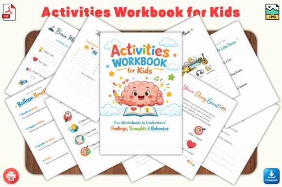 Activities Workbook for Kids: A Practical Tool for Real Moments of Learning and Calm