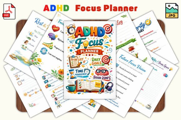 ADHD Focus Planner for Gentle, Effective Task Management