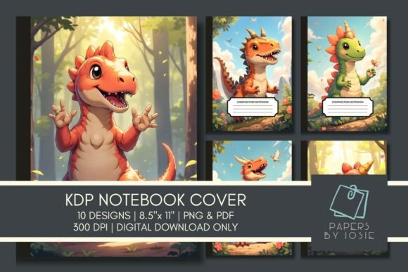 Baby Dino KDP Notebook Cover: A Practical Evaluation for Publishers