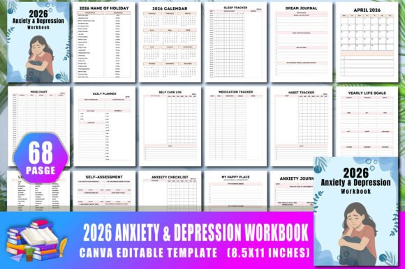 Empowering Your Mental Health Journey with the 2026 Anxiety Depression Workbook