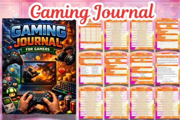 Gaming Journal: A Practical Tool to Track, Improve, and Enjoy Your Gaming Journey