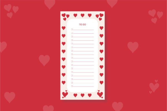Heart to Do List Template: A Hand-Drawn Tool for Daily Focus