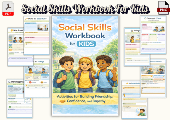 Social Skills Workbook for Kids: A Practical Tool for Building Social-Emotional Competence
