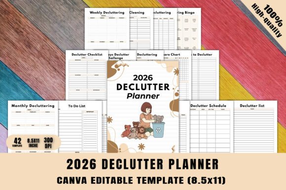 The 2026 Declutter Planner: A System for Intentional Living