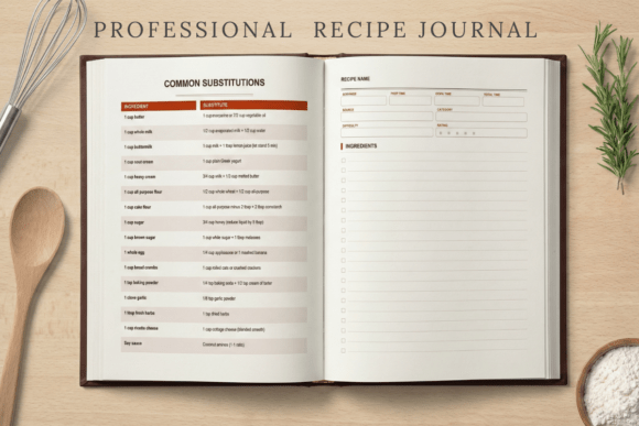 The Complete Guide to the Professional Recipe Journal: Organize, Cook, and Cherish Your Favorite Recipes