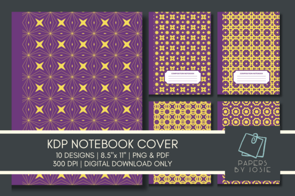 The Purple Yellow KDP Notebook Cover Advantage