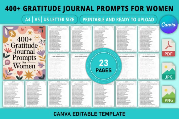 The Ultimate Guide to a Gratitude Journal for Women: Cultivate Joy, Purpose, and Inner Peace Through Daily Reflection