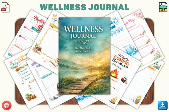 WELLNESS JOURNAL: A Strategic Tool for Building Habits and Achieving Balance